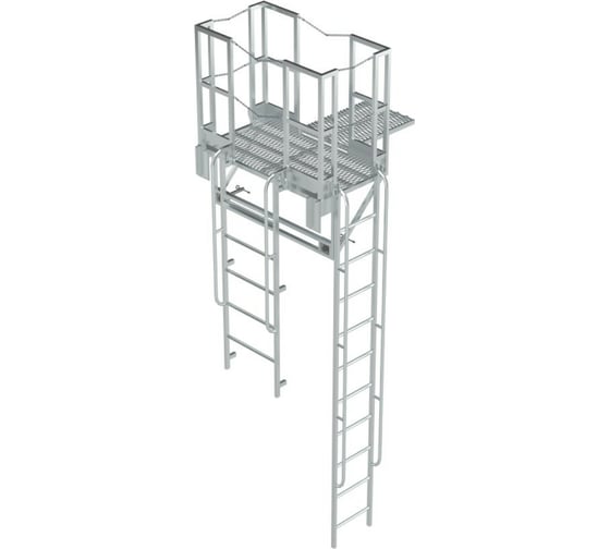 Изображение товара Навесная площадка со сходней для полувагонов MEGAL ПНП 404020