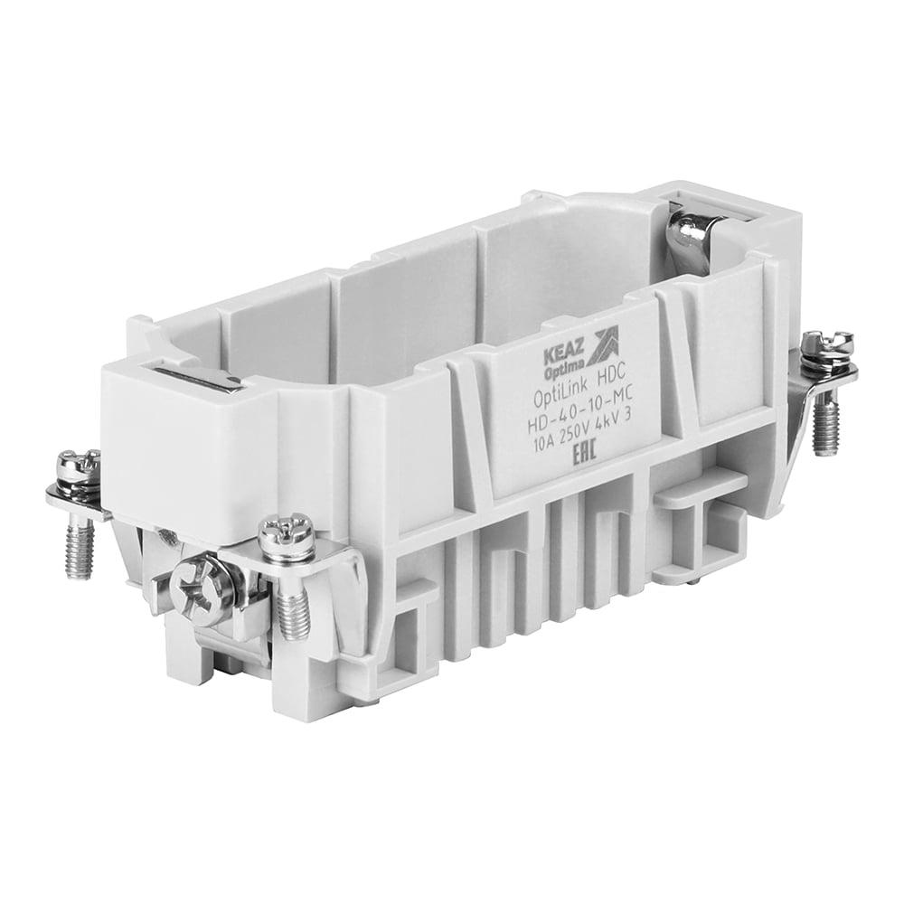 Вилка КЭАЗ OptiLink HDC-HD-40-10-MC-(0,14-2,5)-250V 352226