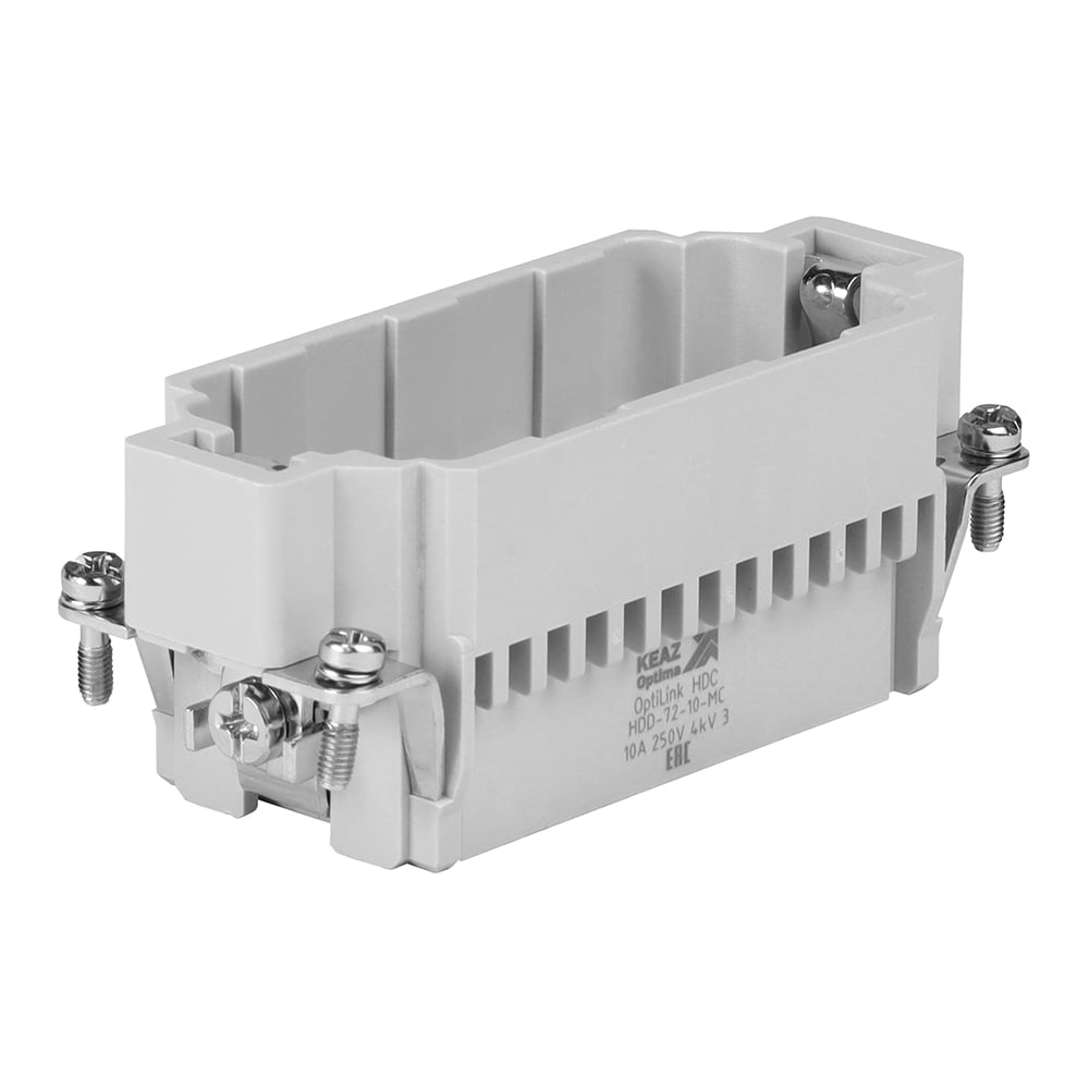 Вилка КЭАЗ OptiLink HDC-HDD-72-10-MC-(0,14-2,5)-250V 366484