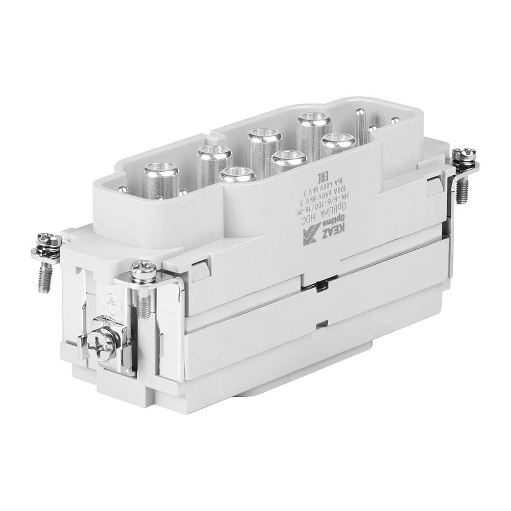 Вилка КЭАЗ OptiLink HDC-HK-6/6-100/16-M-(16-35/0,5-2,5)-690/400V 352276