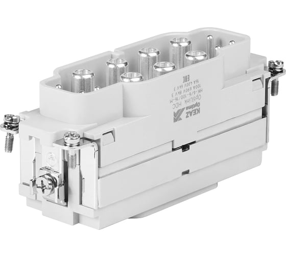 Изображение товара Вилка КЭАЗ OptiLink HDC-HK-6/6-100/16-M-(16-35/0,5-2,5)-690/400V 352276