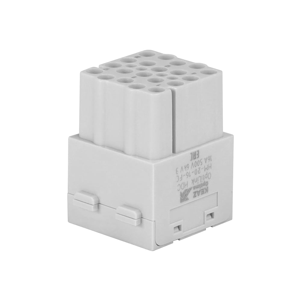 Розетка КЭАЗ OptiLink HDC-HM-20-16-FС-(0,14-4,0)-500V 352191