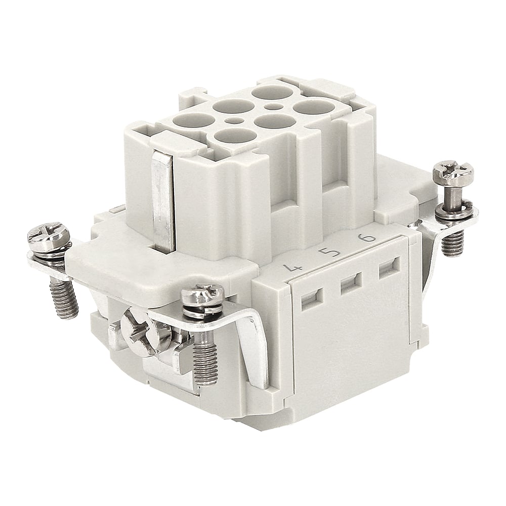 Розетка КЭАЗ OptiLink HDC-HE-6-16-FQ-(0,14-2,5)-500V 352251