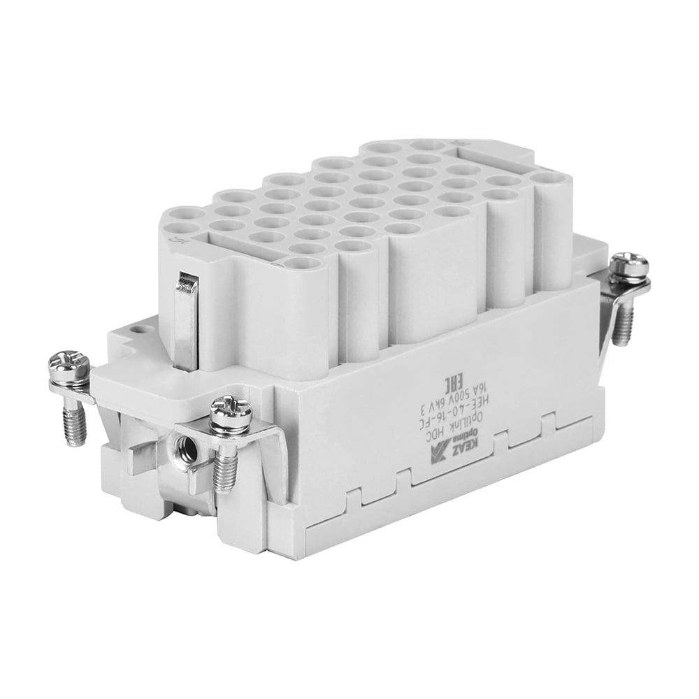 Розетка КЭАЗ OptiLink HDC-HEE-40-16-FC-(0,14-4,0)-500V 352243