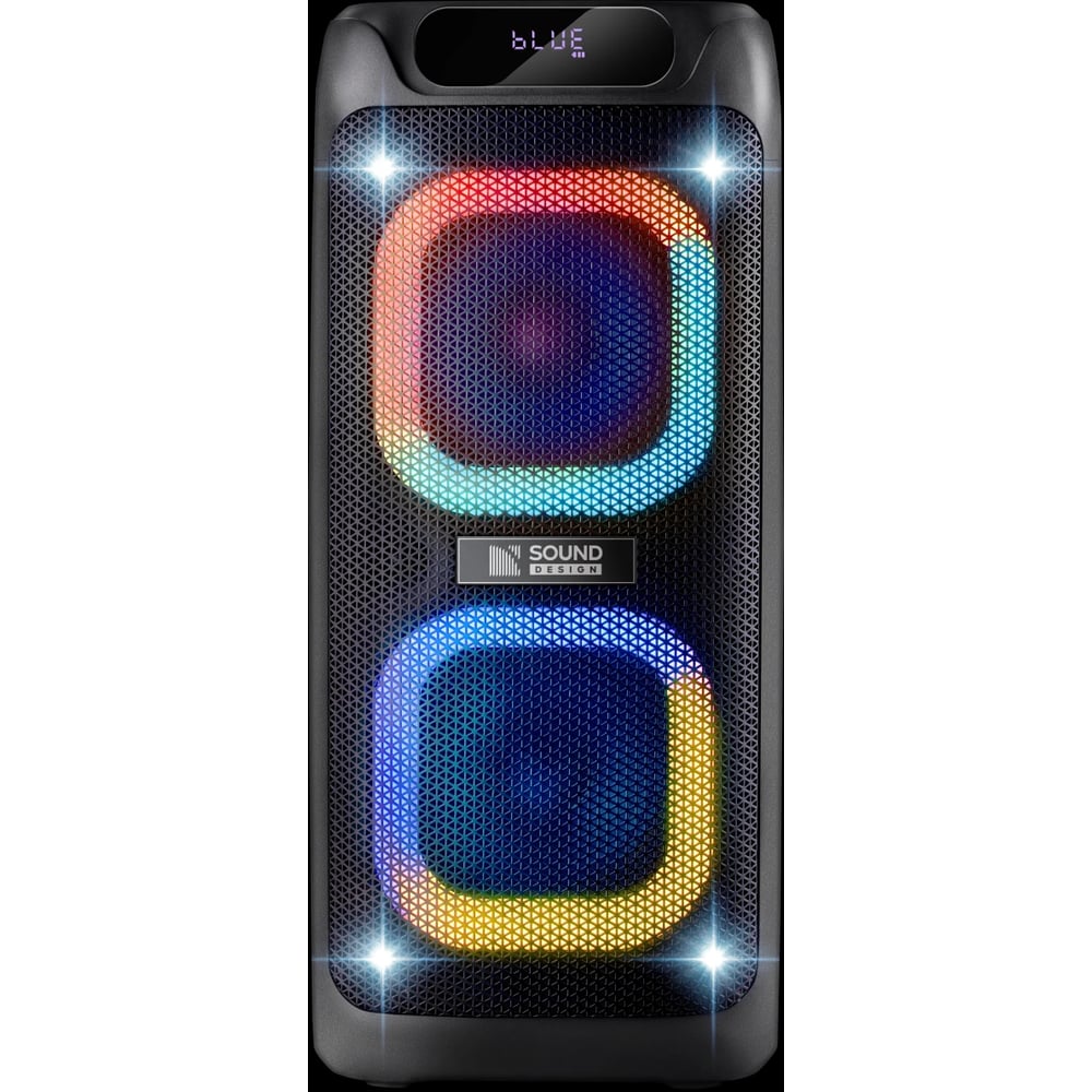 Портативная колонка DEFENDER Boomer 85 100Вт, RGB/BT/FM/USB/IPX4/DSP 65185