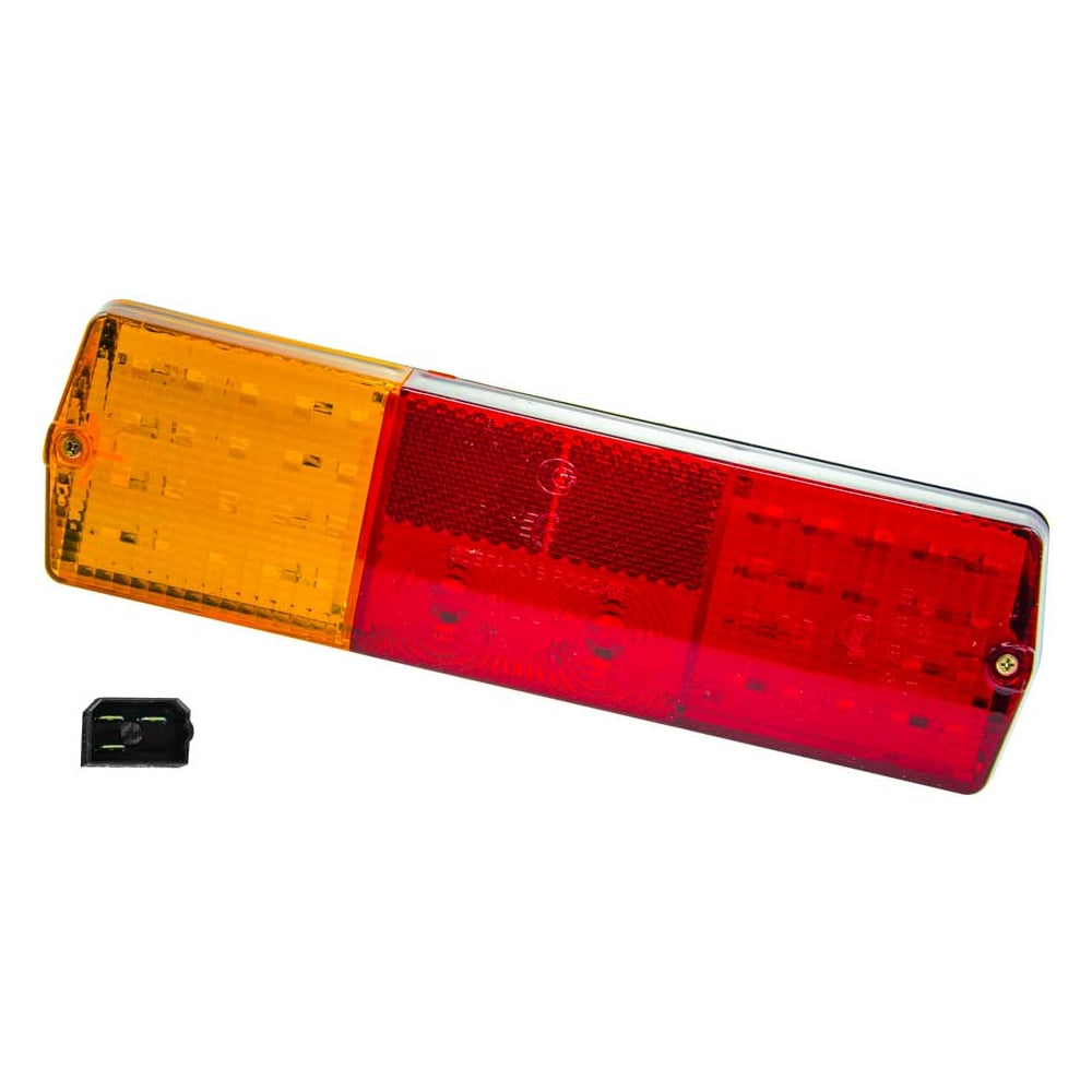 Изображение товара Задний фонарь LED 24V ТехАвтоСвет универсальный直角 красный/оранжевый Изображение товара Задний фонарь LED 24V ТехАвтоСвет универсальный直角 красный/оранжевый