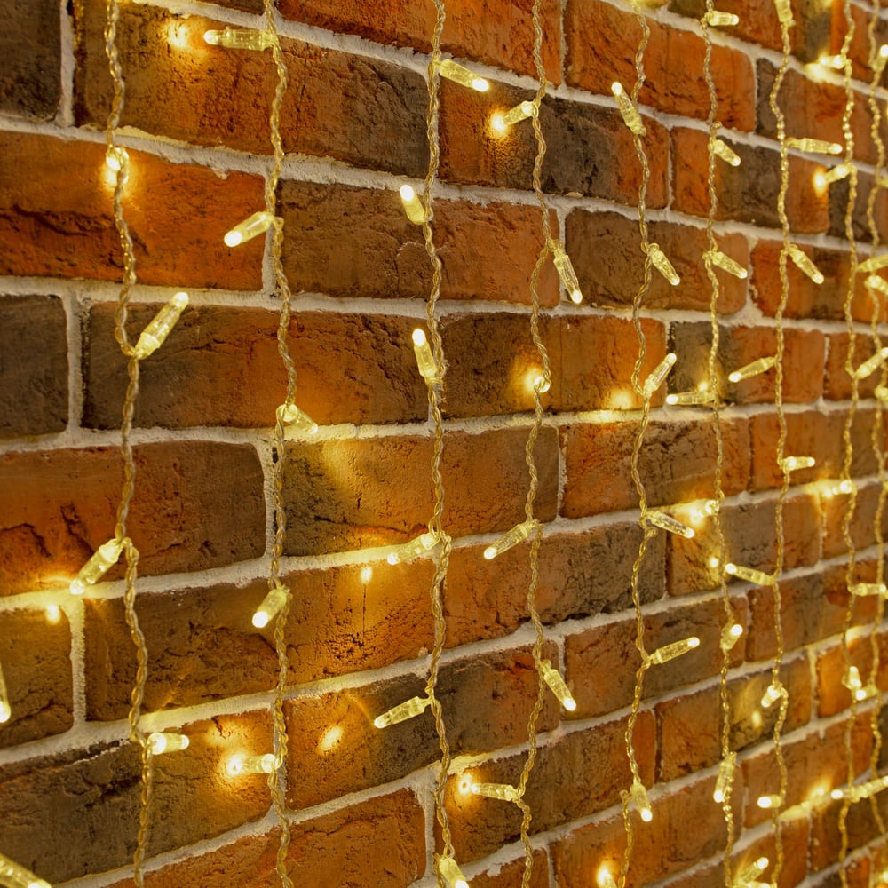 Изображение товара Гирлянда светодиодная Neon-Night Занавес 2х9м 1200 LED теплый белый прозрачный ПВХ IP65 эффект мерцания соединяется 230В нужен блок 303-500-1 235-696 Изображение товара Гирлянда светодиодная Neon-Night Занавес 2х9м 1200 LED теплый белый прозрачный ПВХ IP65 эффект мерцания соединяется 230В нужен блок 303-500-1 235-696