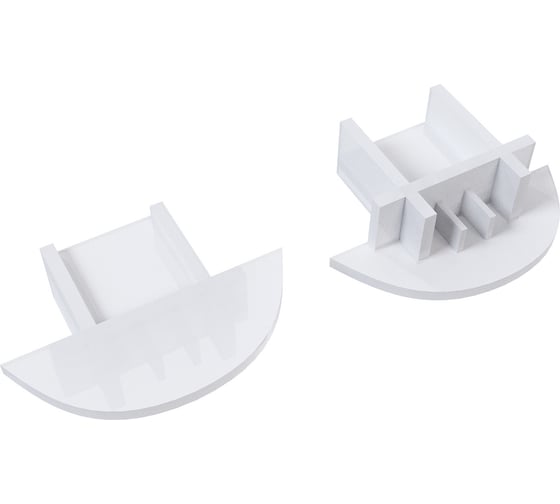 Изображение товара Комплект заглушек Apeyron к ал.профилю 08-02/06, 10 шт/ 3-08-02/06