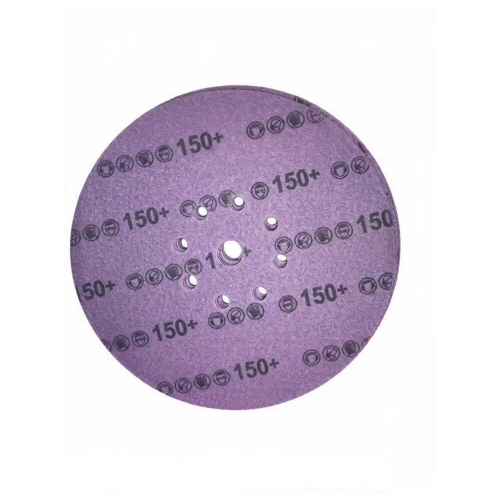 Круг шлифовальный Ceramic 775 Velcro PremFix P150 Binic Abrasive (Ø225мм/9 отв), упак. 25 шт. PF77599H150