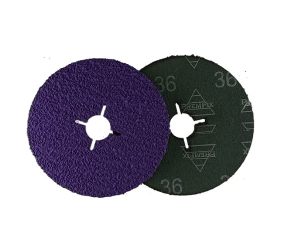 Изображение товара Круг шлифовальный PremFix Ceramax Fiber с вырезами P36 Binic Abrasive (Ø125ммх22мм/фибра), упак. 25 шт. FD.CSCA.5.36