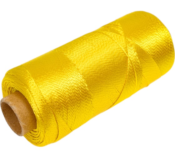 Изображение товара Полиамидная крученая нить truEnergy 93,5x1x2 мм,  желтая 500 м 12110