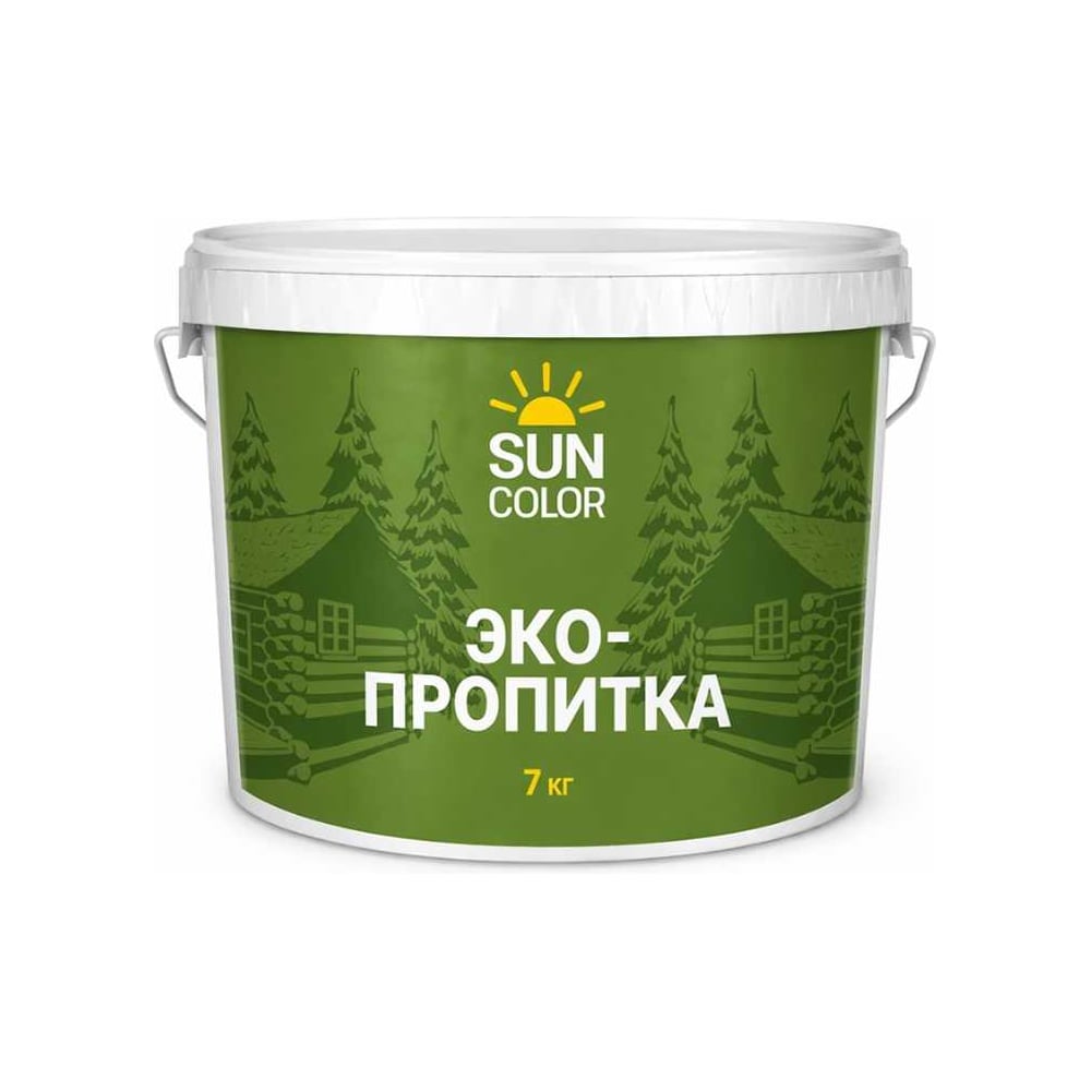 Изображение товара Эко-пропитка для дерева Sun Color сосна 7 кг - защита и декоративное покрытие Изображение товара Эко-пропитка для дерева Sun Color сосна 7 кг - защита и декоративное покрытие