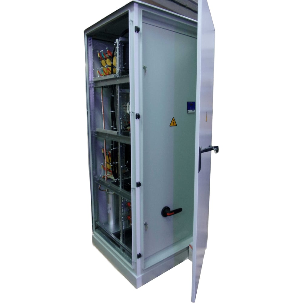 Установка компенсации реактивной мощности ELCOMTECH УКРМ 400В 212,5кВАр шаг 12,5кВАр, фильтровая 134Гц, вводной рубильник, ввод сверху, IP54 У2 УТ-00043816