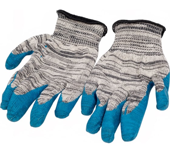 Изображение товара Трикотажные утепленные перчатки РемоКолор с плотным латексным обливом 24-2-108