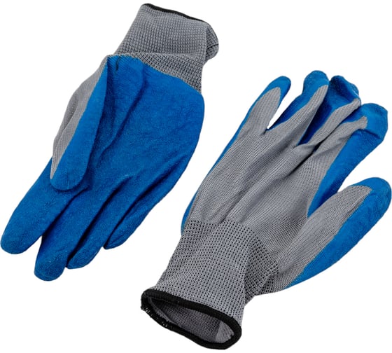 Изображение товара Нейлоновые перчатки с рифленым латексным покрытием РемоКолор 24-2-018