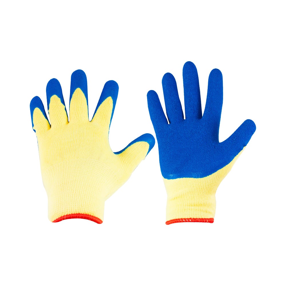 Трикотажные перчатки РемоКолор утепленные спилковые перчатки ремоколор