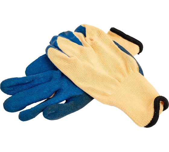 Изображение товара Трикотажные перчатки РемоКолор с рифленым латексом 24-2-013