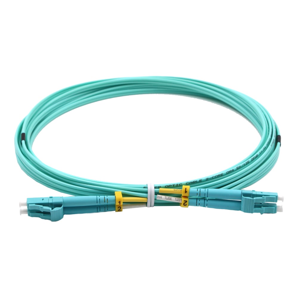 Патч-корд волоконно-оптический Filum duplex, LC/UPC-LC/UPC, MM (OM3 50/125), LSZH, 3м FL-FOD-2.0-LC/U-LC/U-MM503-3.0-LSZH-AQ