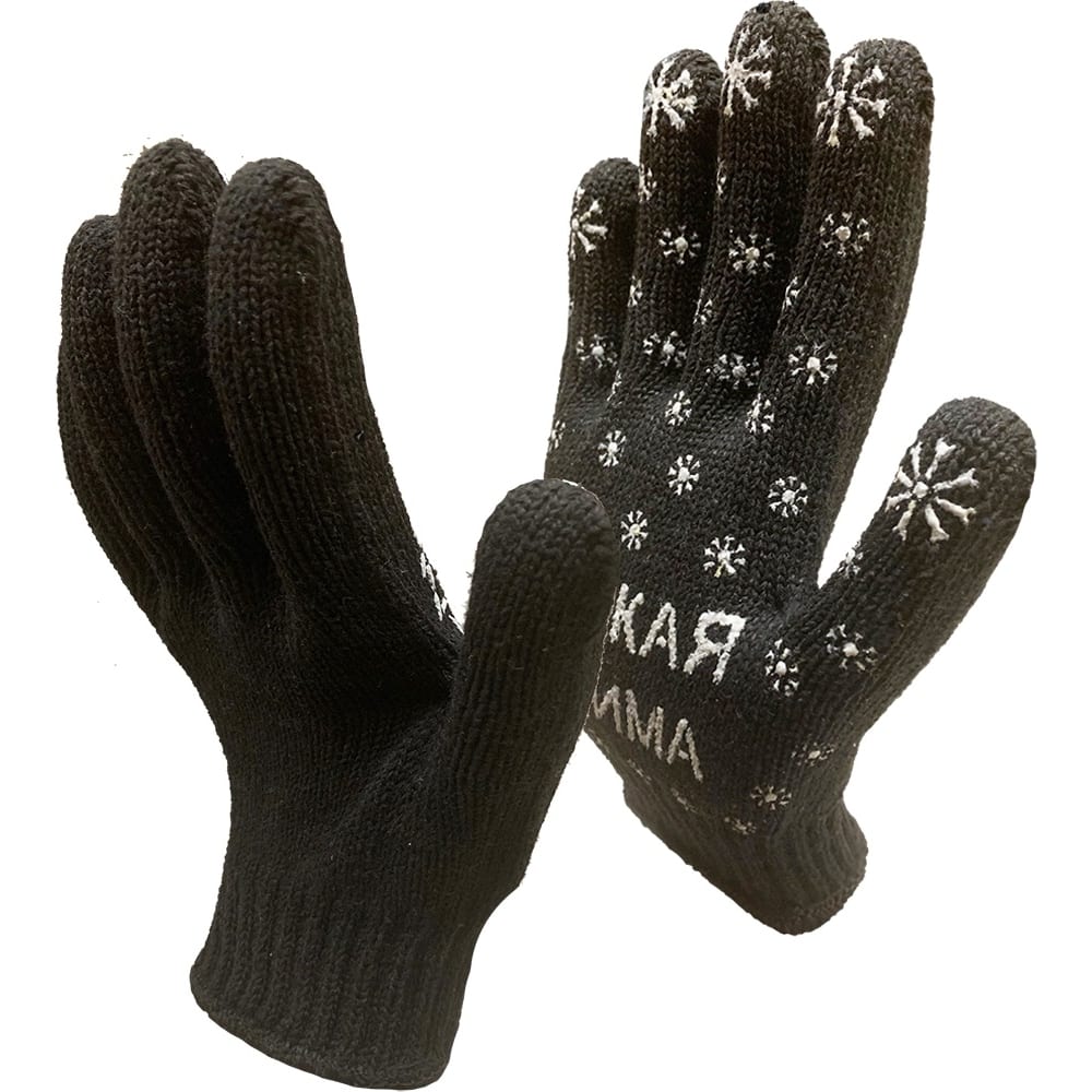 Зимние трикотажные перчатки Master-Pro® варежки luckyboo future