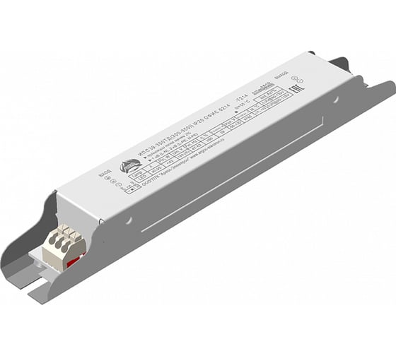 Изображение товара LED-драйвер Argos ИПС39-350ТД(300-350I) IP20 ОФИС0214 АРГОС 39 Вт 130 В 0,3 А для светодиодных светильников внутреннего освещения, IP20 7048588