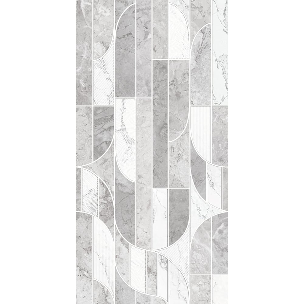 Плитка настенная AZORI SAINT LAURENT DECOR PATTERN 31.5х63 (1,79 м2/9 шт) СК000044957