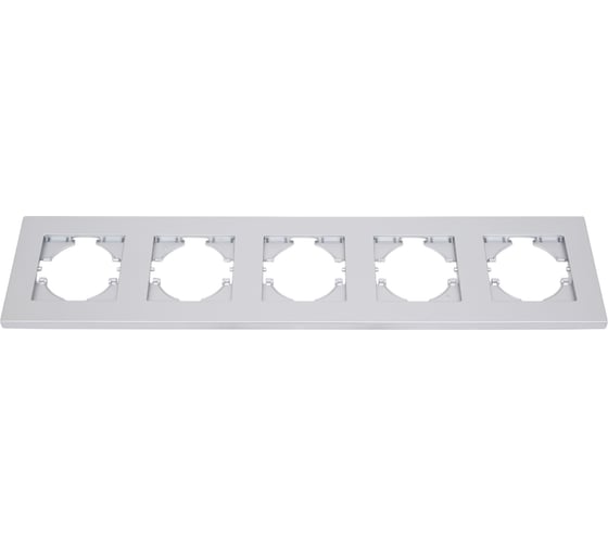 Изображение товара 5-ая рамка GUSI Electric GUSI City цвет серебро C1115-004