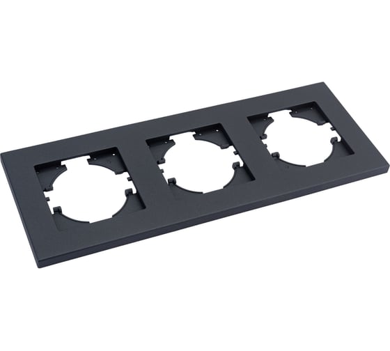 Изображение товара 3-ая рамка GUSI Electric GUSI City цвет графит C1113-010