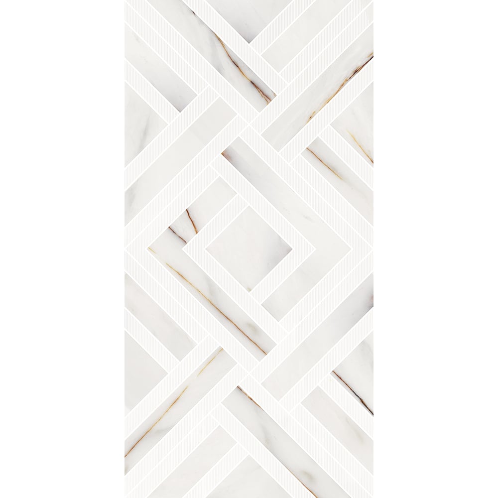 Плитка настенная AZORI ROSSO VENATO GEOMETRIA 31.5х63 (1,79 м2/9 шт) СК000043684