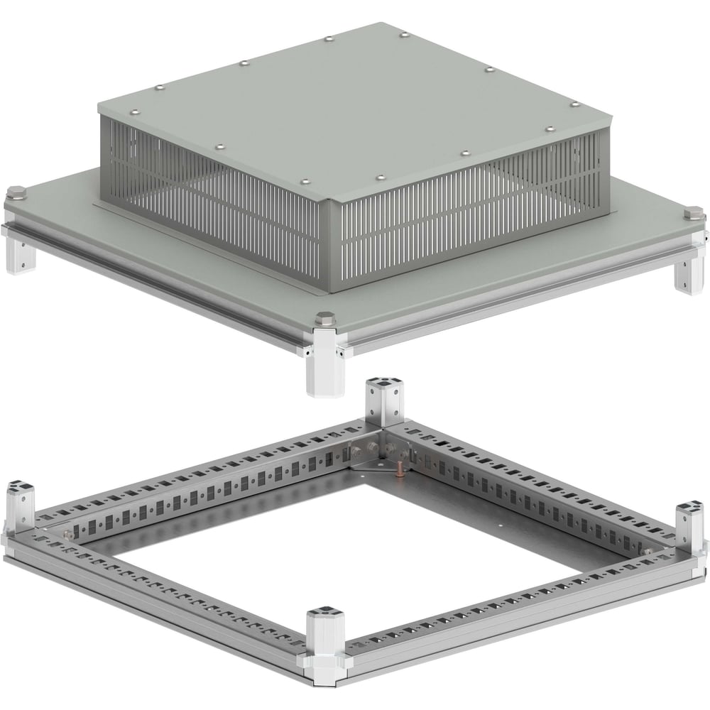 Крыша и основание (под фланец) IEK FORMAT 600х600мм IP31 FO-00-KOF-060-060-31