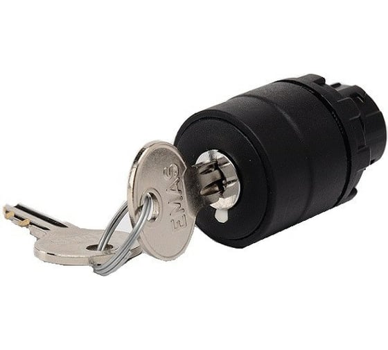 Изображение товара Головка от кнопки с ключом Emas 0-1, с фиксацией, ключ вынимается в положении 0 и 1 CP CPDAC20