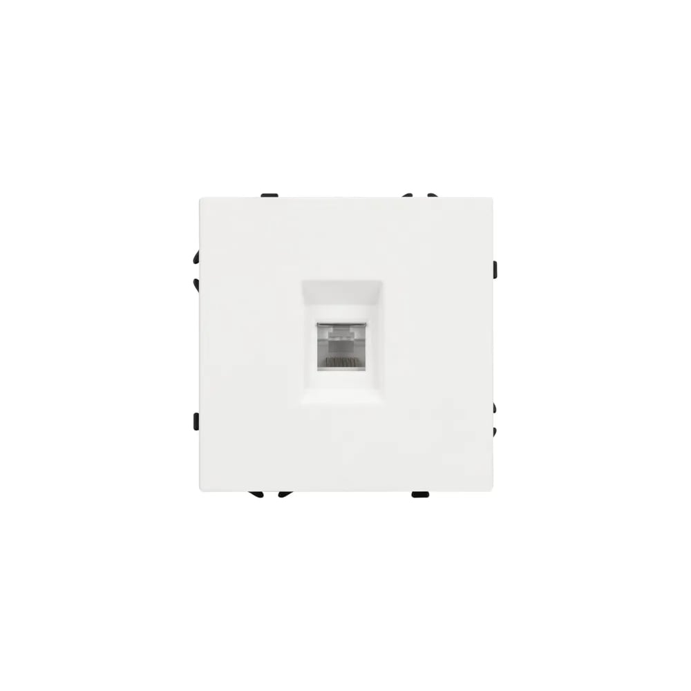 Розетка компьютерная Arlight ARL NOBE софт-тач белый кварц SCT-MPC1-SFPL-WH 1шт 054304(1)