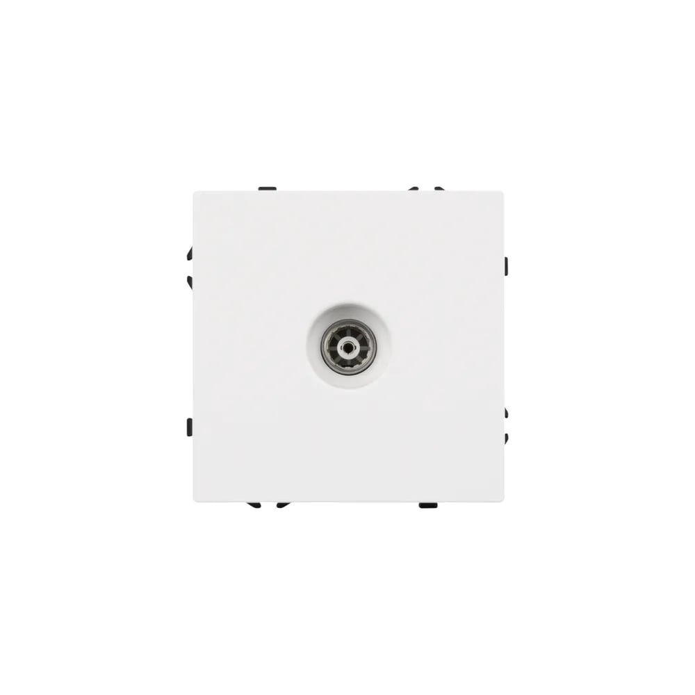 Розетка ТВ Arlight ARL NOBE софт-тач белый кварц SCT-MTV1-SFPL-WH 1шт 054292(1)