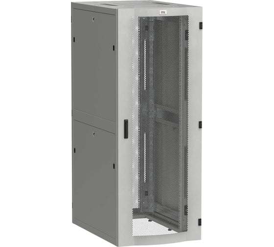 Изображение товара Шкаф серверный ITK LINEA S 19 33U 800х1000мм передняя дверь двухстворчатая перфорированная задняя дверь перфорированная серый RAL 7035 LS35-33U81-2PP