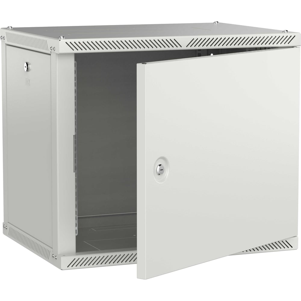Шкаф настенный ITK LINEA W 9U 600х450мм дверь металл серый 2.0 LWR3-09U64-MF-2