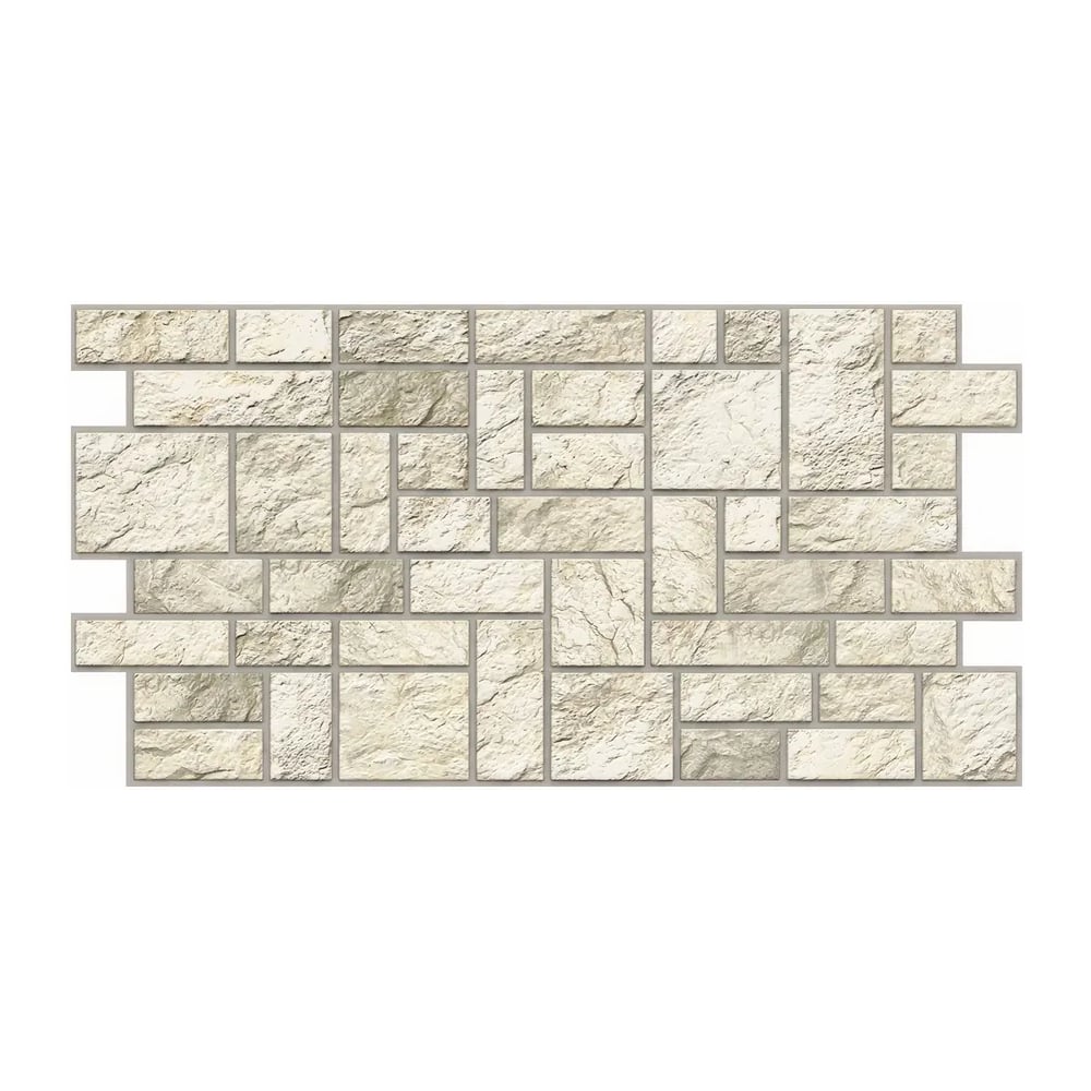 Панель Регул ПВХ 0,3 камень «Пиленый серый» 661пс