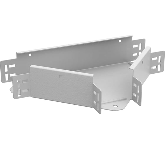 Изображение товара Разветвитель Т-образный IEK ESCA 7 100х100-2,0 RAL 9016 ES7-RT-100-100-20-RGA