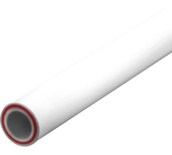 Изображение товара Армированная стекловолокном труба РОСТерм Aqua SDR6 20ммх3,4мм 2 м., белая AQS6-20