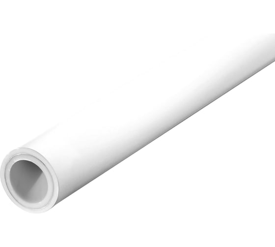 Изображение товара Армированная алюминием труба РОСТерм Aqua SDR6 32ммх5,4мм 2 м., белая AQAl6-32