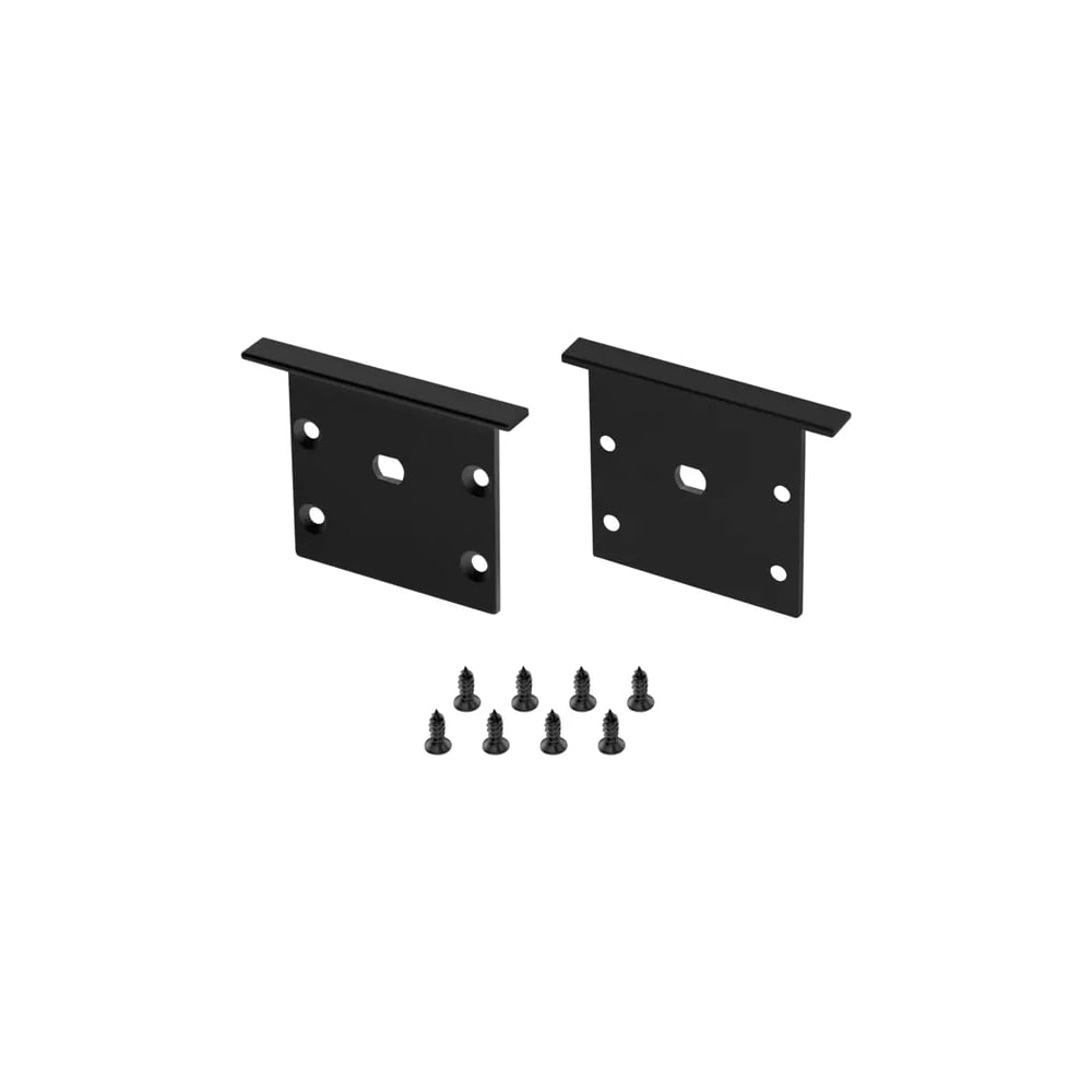 Заглушка Arlight LINIA45-F-TRAY BLACK с отверстием 1компл 062739