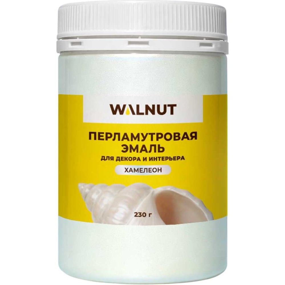 Перламутровая эмаль для декора и интерьера WALNUT Хамелеон, 230 г WLN0196