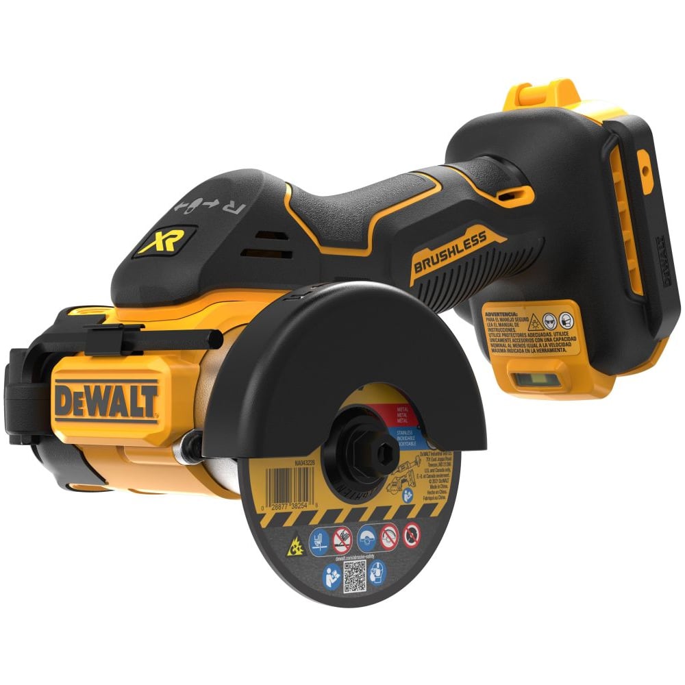 Аккумуляторная отрезная машина DEWALT DCS438N, 20 В, 76 мм, 20000 об/мин, без АКБ и ЗУ DCS438B-XJ