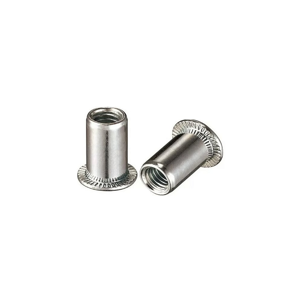 Заклепка-гайка ОПМ 110013 М 6х15 zn c цилиндр. бортиком 500 шт П0000036453