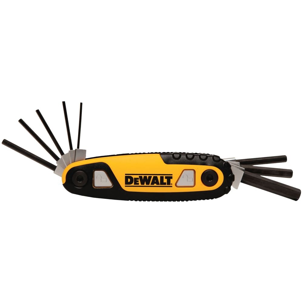 Изображение товара Набор дюймовых шестигранных ключей 3/32-1/4 Dewalt 8 шт DWHT70262M