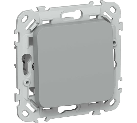 Изображение товара Выключатель IEK FLITE 1-клавишный 10А ВС11-1-0-ФлС серый FI-V10-0-10-1-K03
