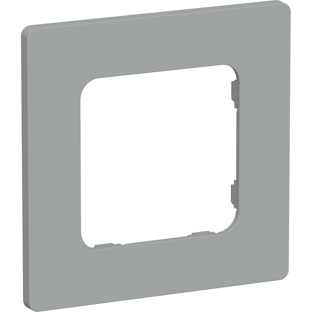 Рамка IEK FLITE 1-местная РУ-1-К-ФлС серый FI-M12-32-20-K03
