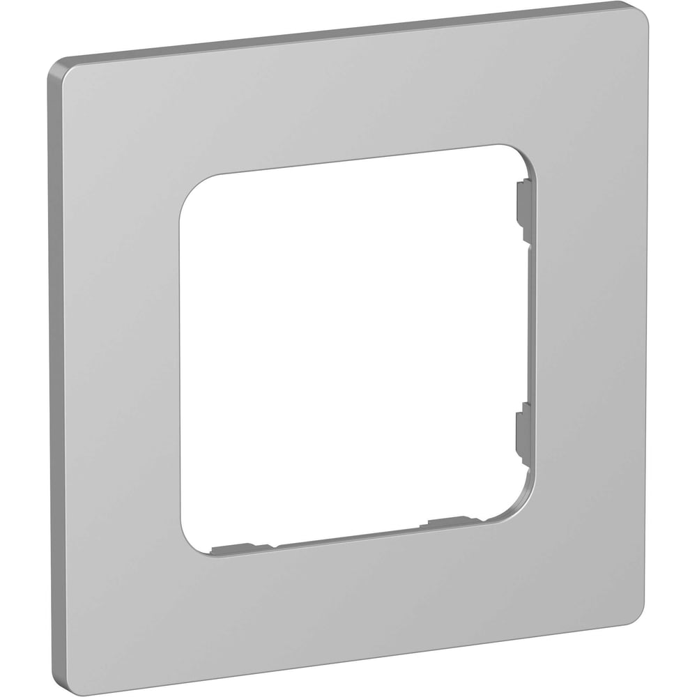 Рамка IEK FLITE 1-местная РУ-1-К-ФлА алюминий FI-M12-32-20-K47