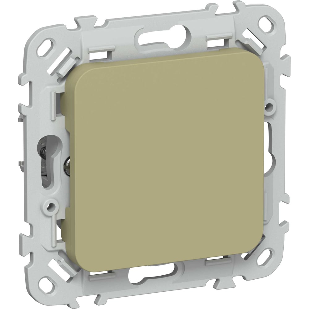 Заглушка с суппортом IEK FLITE ЗГ-ФлО оливковый FI-PL10-K26