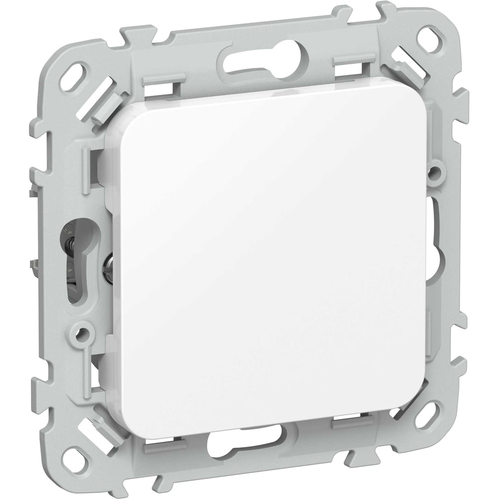 Заглушка с суппортом IEK FLITE ЗГ-ФлБ белый FI-PL10-K01