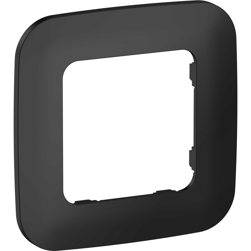 Рамка IEK FLITE 1-местная РУ-1-А-ФлЧ черный FI-M12-31-20-K02