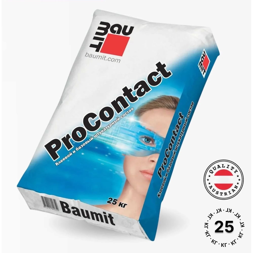 Изображение товара Клеевой состав Baumit ProContact для пенополистирола и минеральной ваты